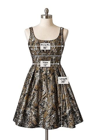 Carmen Marc Valvo Cocktail Dress (view 2)
