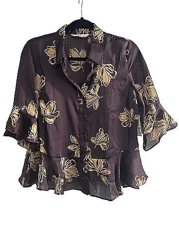 Nine West Short Sleeve Blouse (view 1)