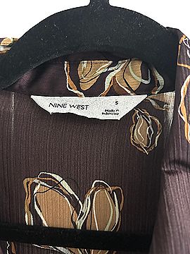 Nine West Short Sleeve Blouse (view 2)