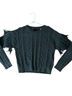 Tahari Solid Green Pullover Sweater Size M - photo 5