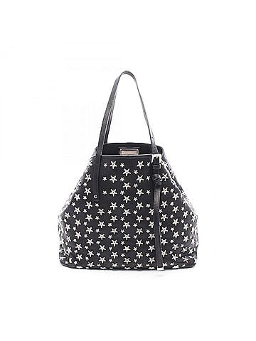 Jimmy Choo Jimmy Choo Sasha Star Studded Tote Bag Handbag Leather Women's Black (view 1)