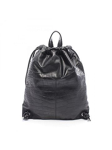 Jimmy Choo Jimmy Choo Marlon Backpack/Handbag, Leather, Women's, Black (view 1)
