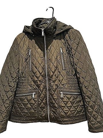London Fog Quilted Hooded Puffer Jacket Jacket (view 1)