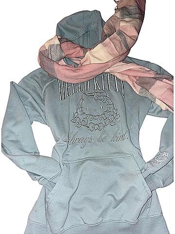Hello Kitty Pullover Hoodie (view 1)