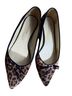 Sarah Flint Leopard Print Brown Black Flats Size EU 41 - photo 1