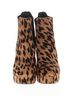 Sam Edelman Animal Print Brown Sam Edelman Ankle Boots Size 5 1/2 - photo 2