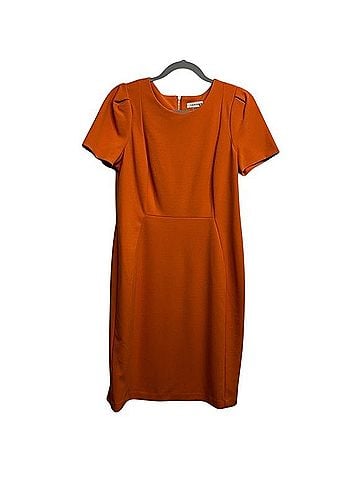Calvin Klein Faux Suede Pencil Dress Casual Dress (view 1)