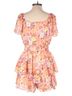 Altar'd State 100% Polyester Floral Pink Altar'd State Romper Size L - photo 2