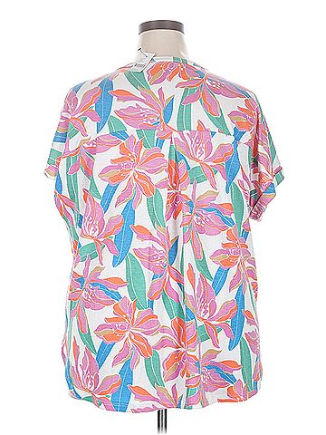 Lane Bryant Lane Bryant Short Sleeve T Shirt (view 2)