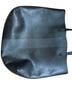 Madewell Black Leather Tote With Center Tonal Stripe Tote - photo 2