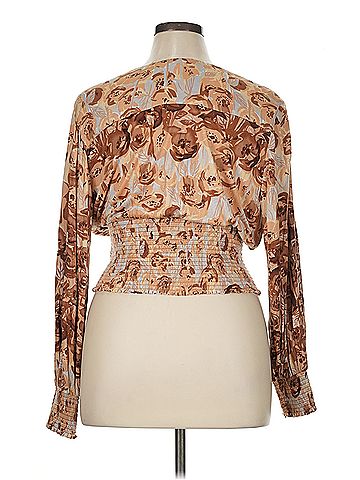 Tiny Tiny Long Sleeve Blouse (view 2)