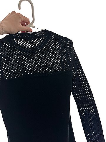 Minnie Rose Wool Pullover Sweater (view 2)
