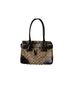 Coach Print Brown Leather Tote One size - photo 1