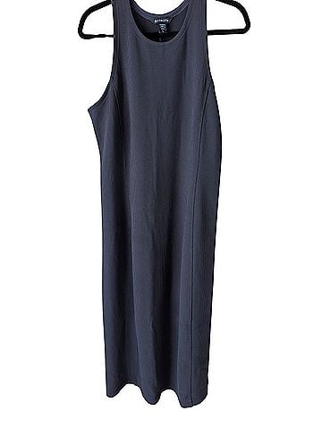 Athleta Seasoft Rib Midi Tank Dress Casual Dress (view 1)