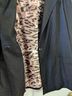Susan Graver 60% Cotton 37% Polyester 3% Spandex 100% Polyester Leopard Print Black Blazer Size 3X - photo 6