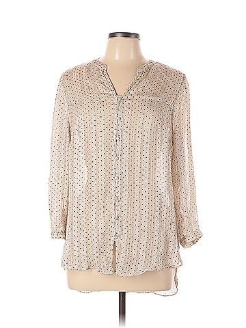Roz & Ali Roz &amp; Ali Long Sleeve Blouse (view 1)