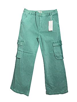 Risen Kalani Jade Green Cargo Jeans Cargo Pants (view 1)