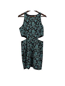Hutch Floral Jacquard Cut-Out Mini Dress Casual Dress (view 2)