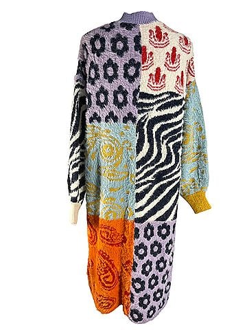 Saachi Soft Multi Pattern Cardigan Cardigan (view 2)