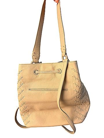 Lauren by Ralph Lauren Leather Bucket Bag (view 2)