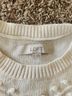 Ann Taylor LOFT White Pullover Sweater Size M - photo 3
