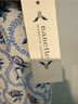 Nanette Lepore 100% Polyester 100% Rayon Floral Blue White Vest Size XL - photo 7
