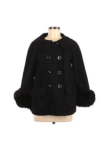 Alice + Olivia Alice + Olivia Wool Coat (view 1)