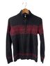 Eddie Bauer Fair Isle Black Red Pullover Sweater Size S - photo 4