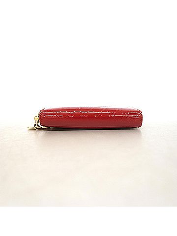 Gucci Gucci wallet/coin case, Microguccissima, 268750, enamel red/champagne, women's. (view 2)