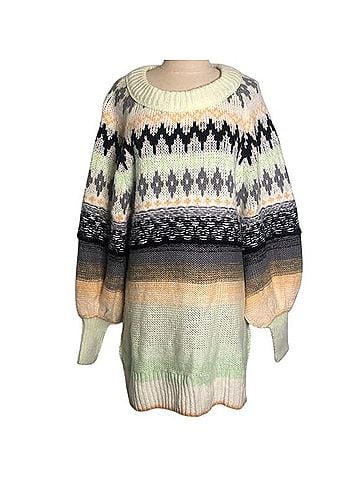 Free People Frozen Forest Pullover Sweater (view 1)