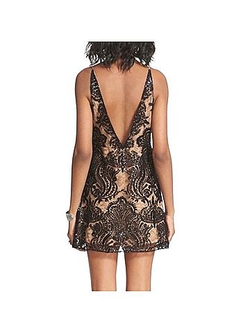 Free People Night Shimmers Cocktail Dress (view 2)