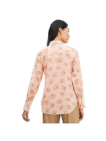 Kate Spade New York Falling Flower Voile Blouse Long Sleeve Button-Down Shirt (view 2)