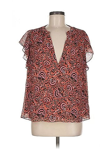 A.L.C. A.L.C. Short Sleeve Silk Top (view 1)