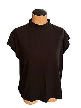 Athleta Away Mock Neck Tee T-Shirt (view 1)