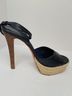 Tory Burch Black Wedges Size 7 1/2 - photo 5