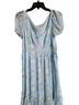 LoveShackFancy for Target 100% Polyester Floral Blue Casual Dress Size 12 - photo 2
