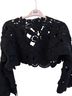 Anthropologie Floral Black Jacket One size - photo 2