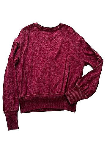 Anthropologie faux wrap knit top Long Sleeve T-Shirt (view 2)