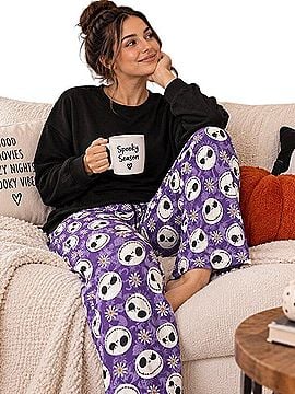 Disney The Nightmare Before Christmas Fleece Pants (view 2)