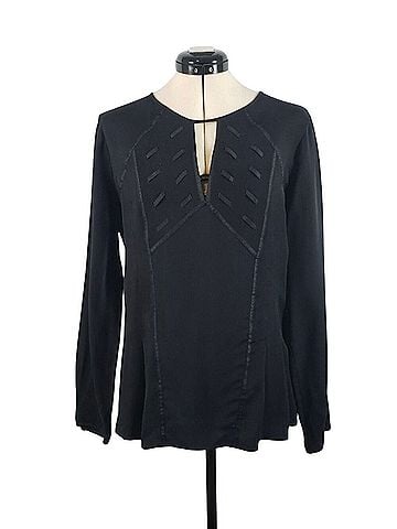 Quinn QUINN Juliet Silk Blouse Long Sleeve Blouse (view 1)