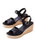 Time and Tru Black Sandals Size 9 - photo 1