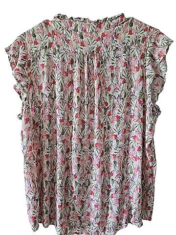 Monday Fun Sleeveless Blouse (view 2)