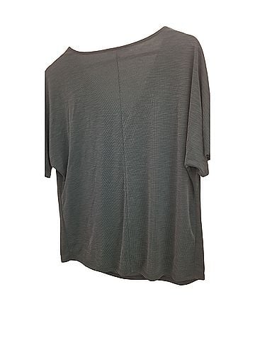 Green Envelope Short Sleeve Blouse (view 2)