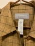 Liz Claiborne Plaid Brown Blazer Size 8 - photo 3