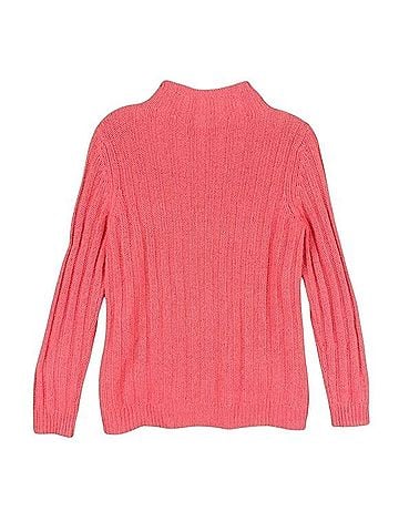 Chico's Cashmere Sweater Cable Knit Pullover Pullover Sweater (view 2)