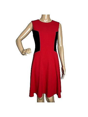 Tommy Hilfiger Color Block Sleeveless Dress Casual Dress (view 1)