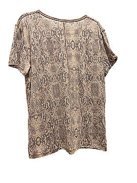 We the Free Tourist Snake Print Short Sleeve Top (view 2)