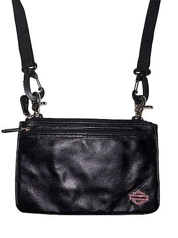 Harley Davidson Leather Crossbody Bag (view 2)