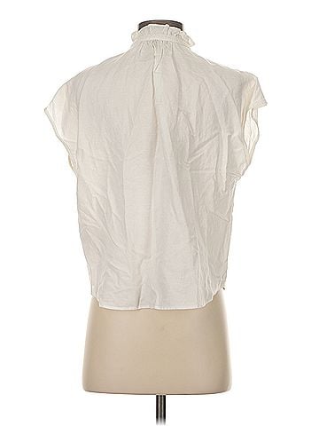 Comptoir des Cotonniers Comptoir Des Cotonniers Sleeveless Button Down Shirt (view 2)