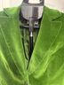 Talbots 100% Velvet Green Blazer Size 4 - photo 9